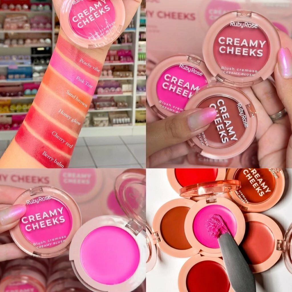 Onde aplicar o blush cremoso para um lifting instantâneo - inspiração 2