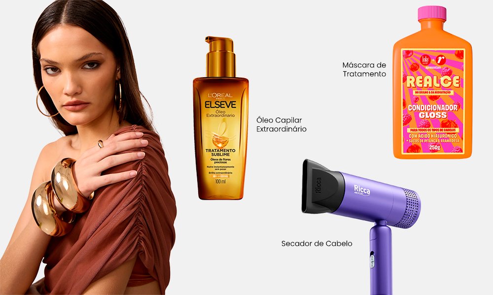 Óleos capilares: selando a cutícula com leveza - inspiração 1