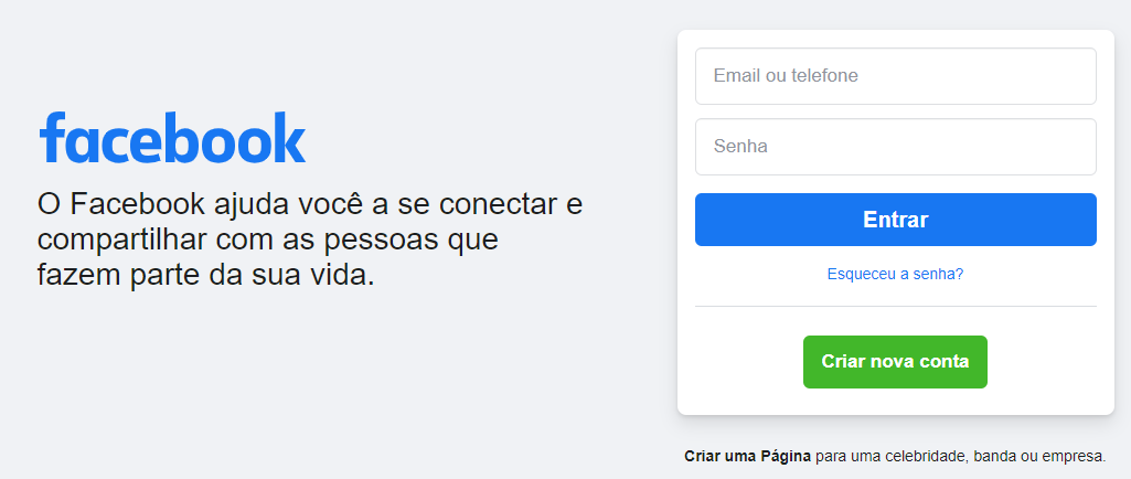 Iniciando a Criação: Acessando a Página de Cadastro - inspiração 1