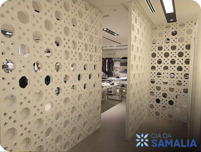 Dicas de instalação: onde e como usar seu cobogó com maestria - inspiração 2