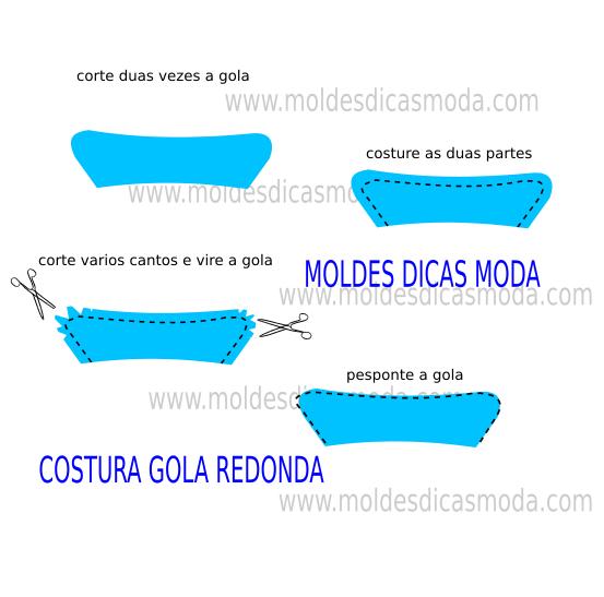 Escolhendo o Tecido Ideal para Sua Gola Redonda - inspiração 1