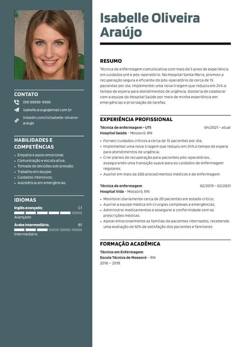 O Que é Exatamente um Resumo de Currículo? - inspiração 1