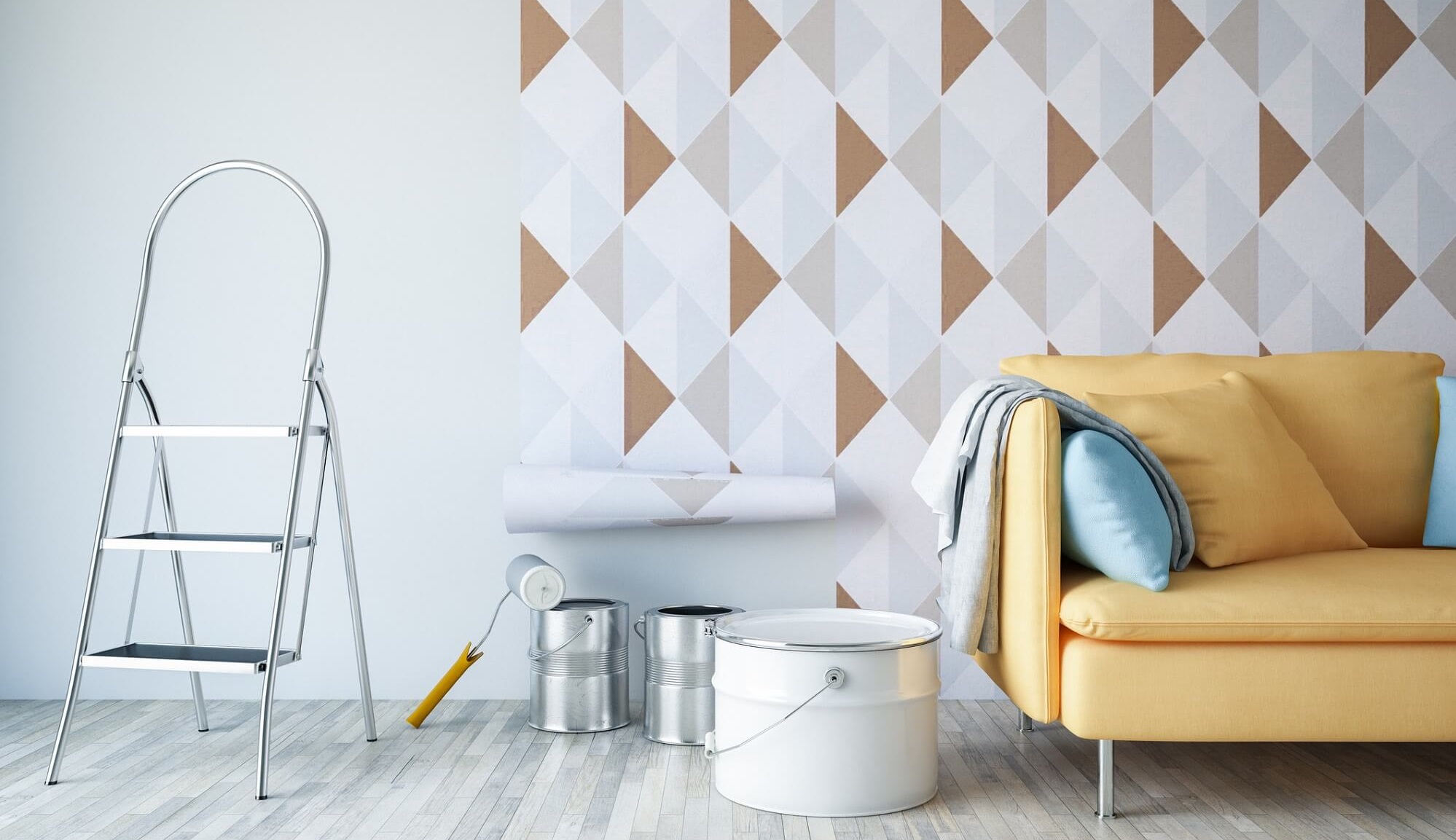 Manutenção e Limpeza do Seu Papel de Parede Caseiro - inspiração 1