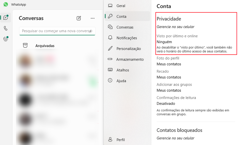 Dicas extras para sua privacidade - inspiração 2