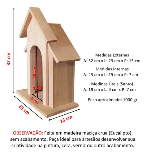 Escolhendo a Madeira Ideal para Sua Capelinha - inspiração 2