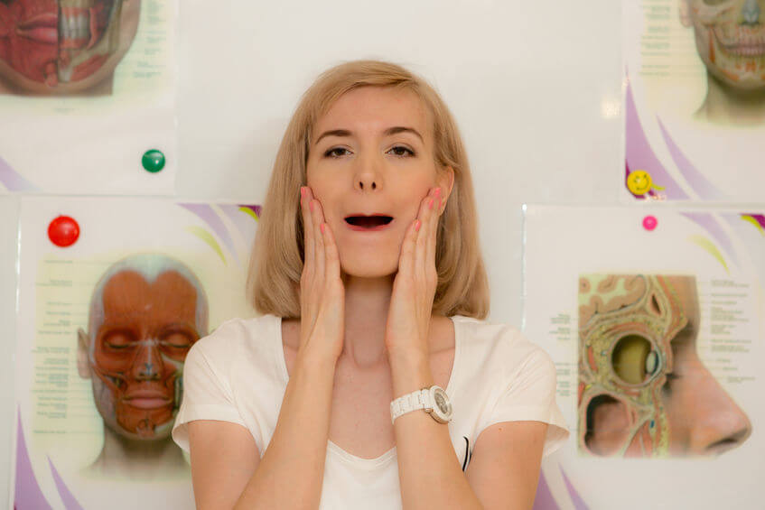 Exercícios específicos para a testa e a área dos olhos - inspiração 2