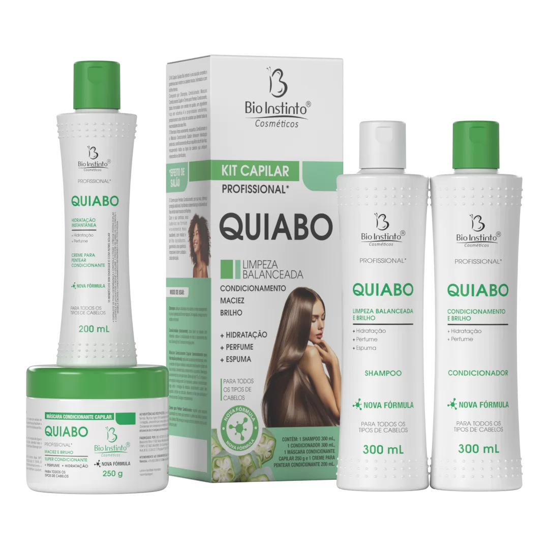 Receita Caseira: Máscara Capilar de Quiabo Para Cabelos Sedosos - inspiração 1