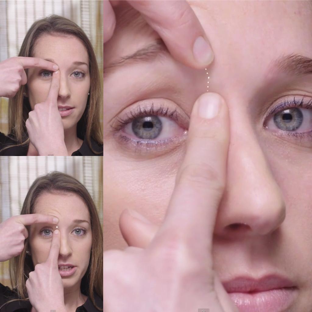 Movimentos Específicos Para o Contorno dos Olhos e Malar - inspiração 1