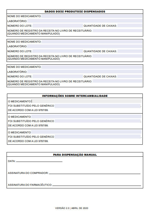 Receitas de Controle Especial: Identificando Medicamentos Controlados - inspiração 1