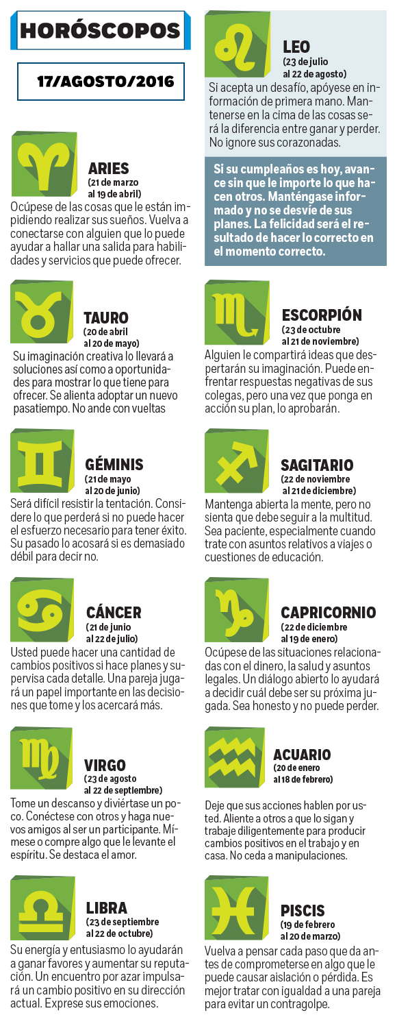 17 agosto signo