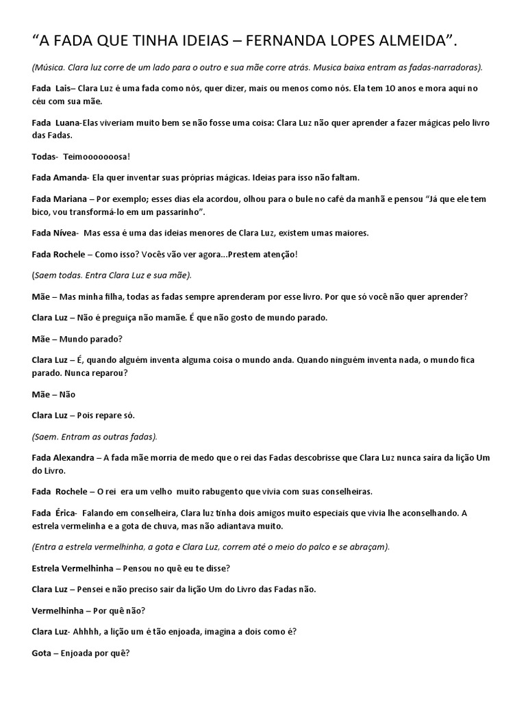 Como 'A Fada que Tinha Ideias' ensina sobre autonomia e pensamento crítico
