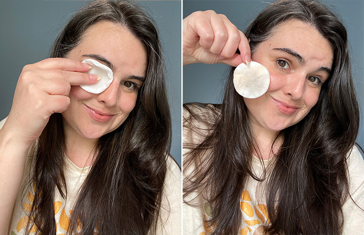 Água micelar para remover maquiagem