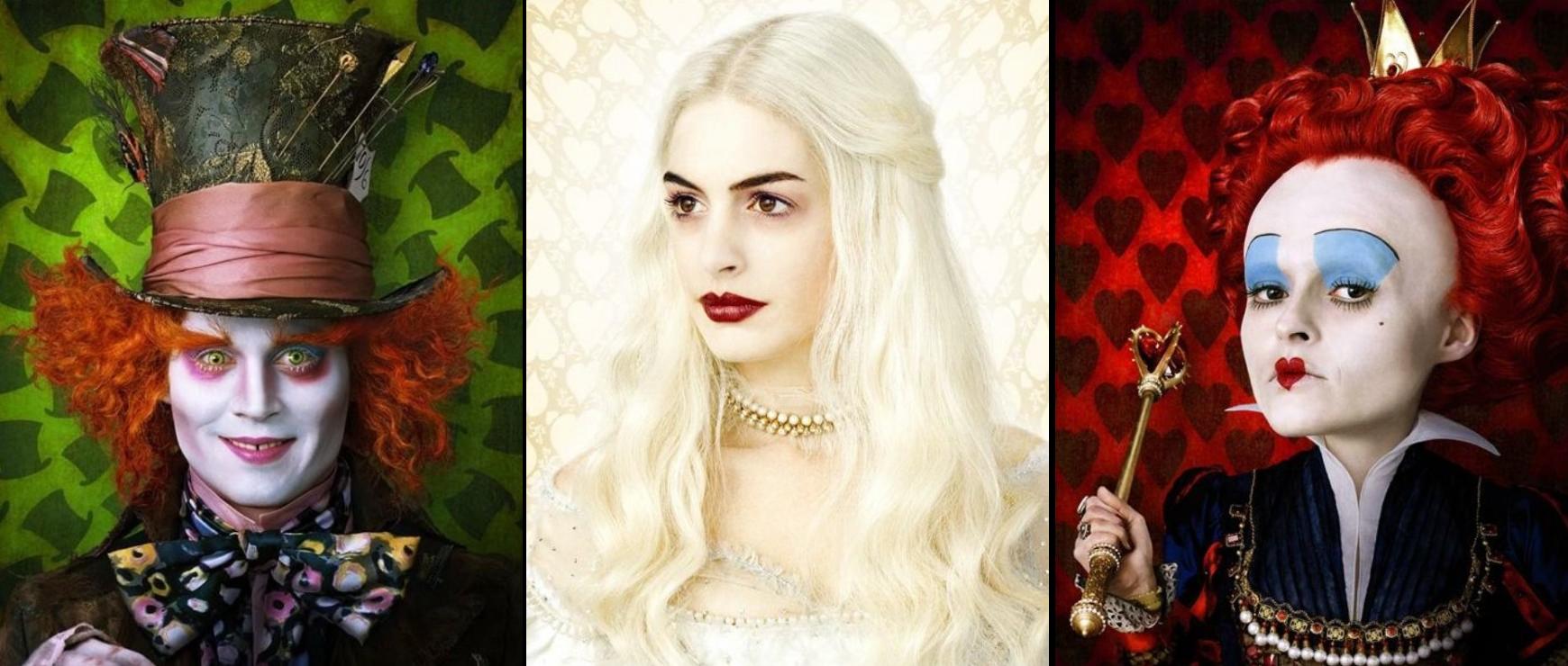 alice no pais das maravilhas filme rainha branca