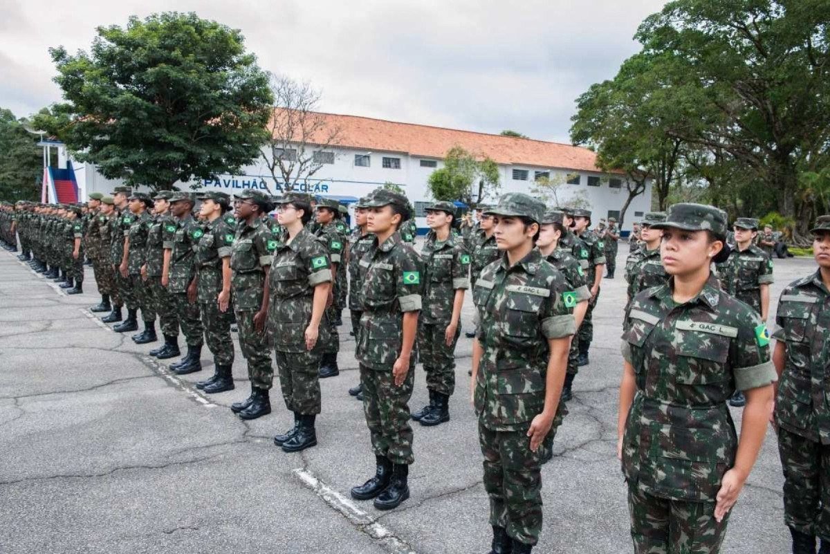 como funciona o alistamento militar para mulheres