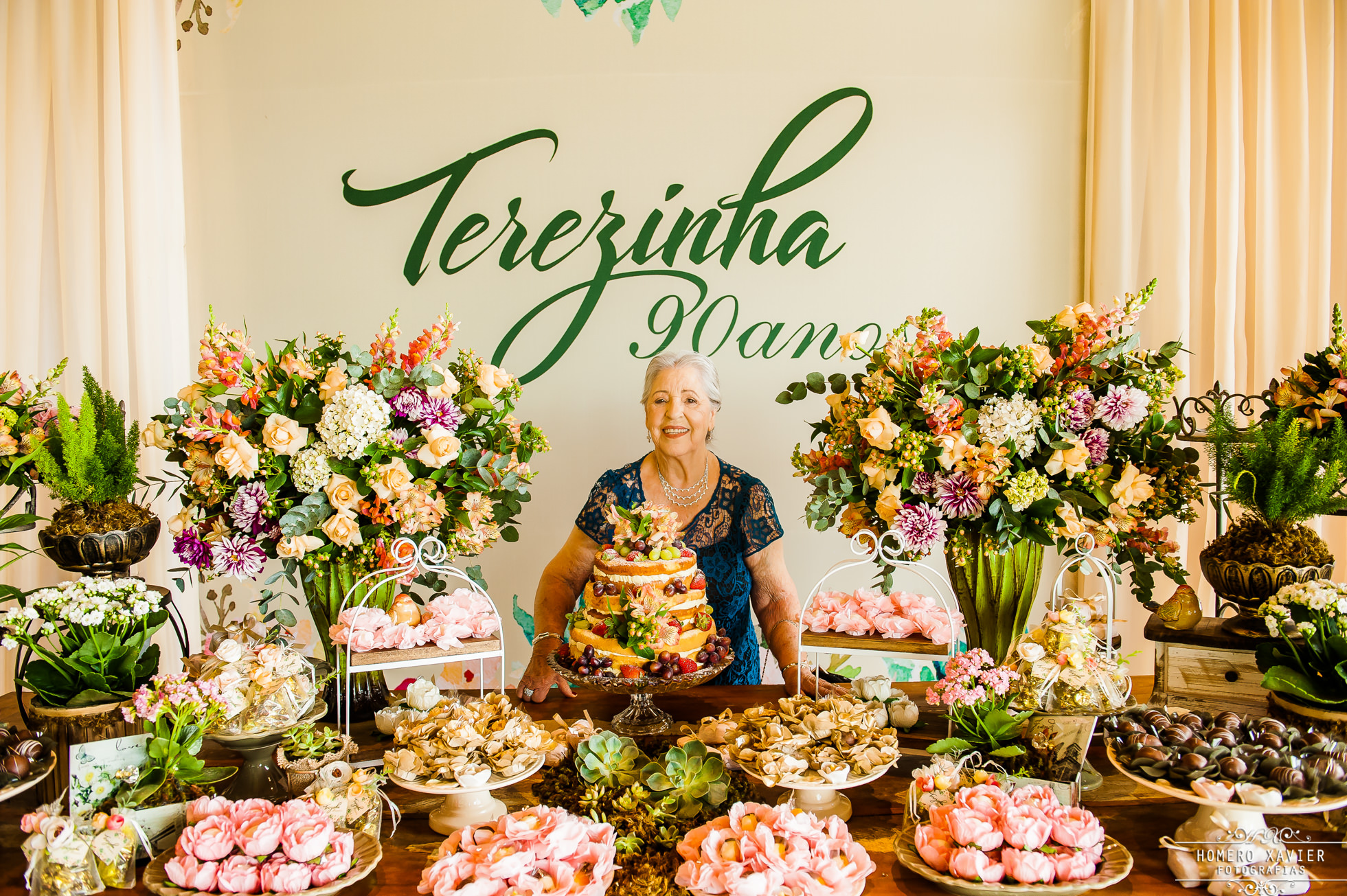 ideias criativas festa 90 anos