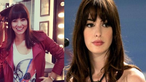 como evitar erros ao cortar franja igual anne hathaway