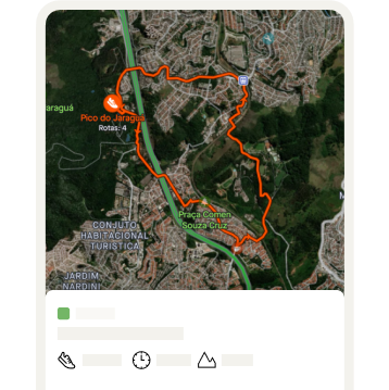 Aplicativos de mapeamento de percurso