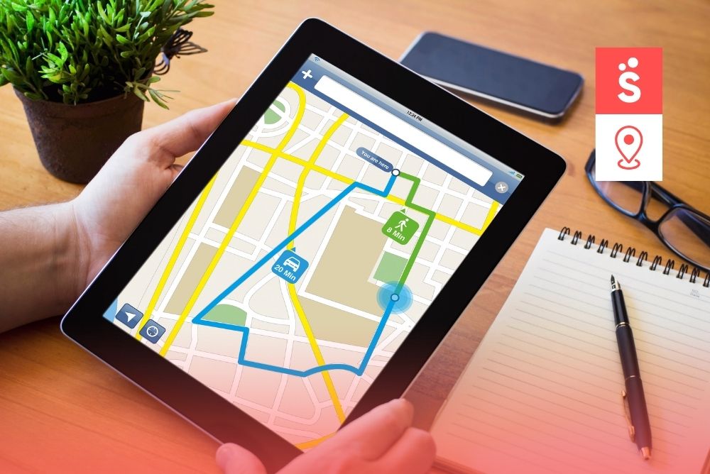 Aplicativos de mapeamento de percurso