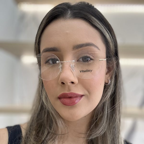 armação de óculos feminino para rosto redondo