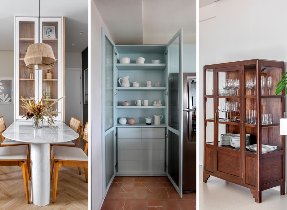 cristaleira modulada ou planejada qual a melhor opção