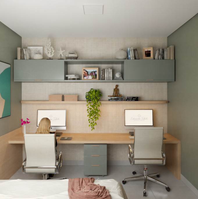 armário de escritório suspenso