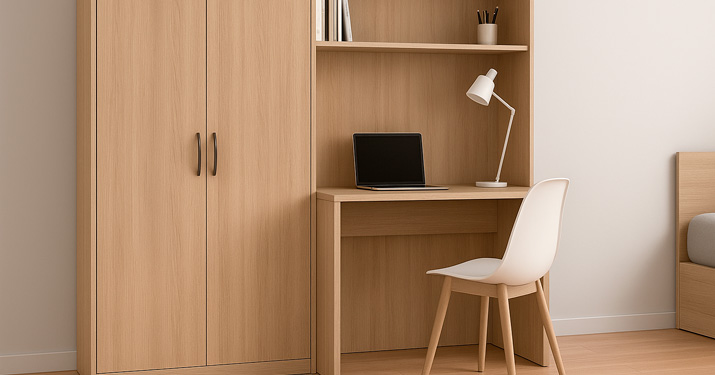 armário de escritório branco