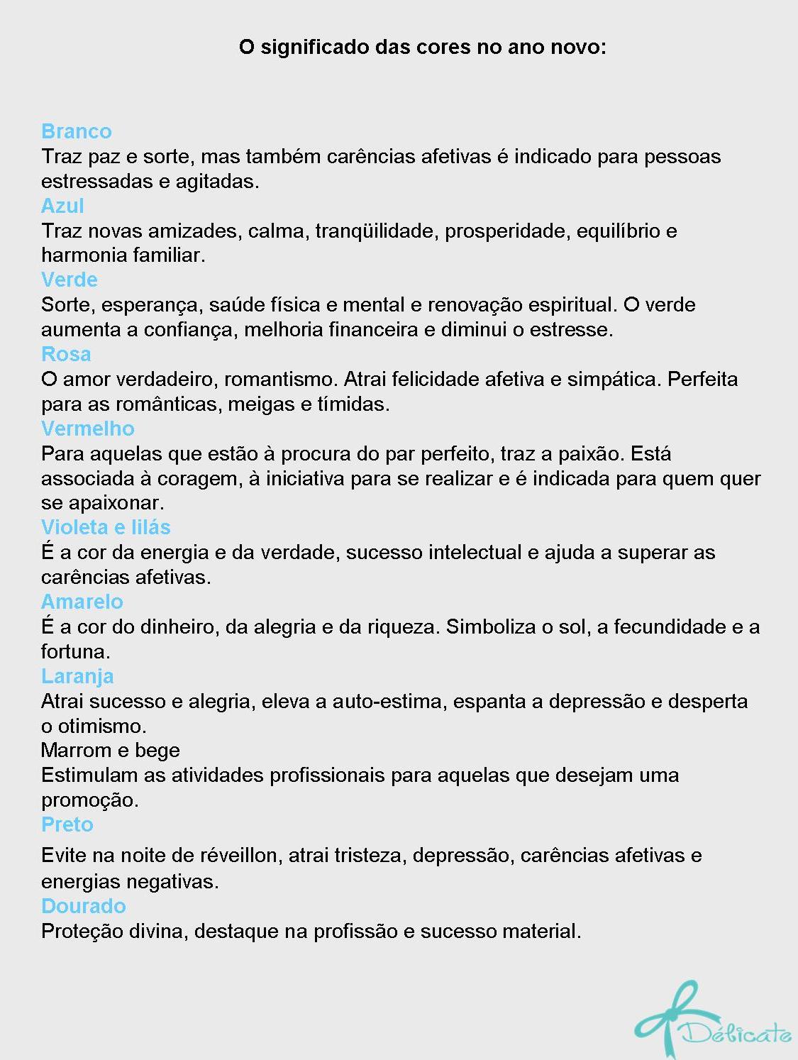 numerologia cores ano novo