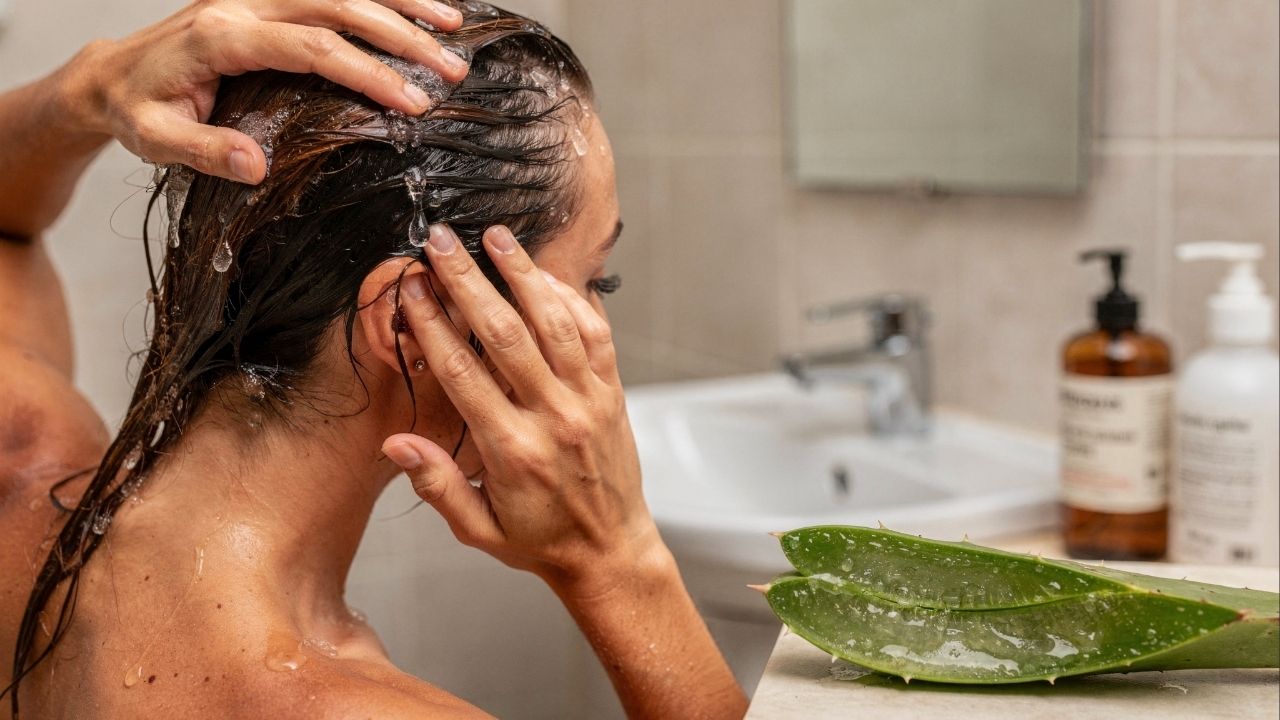 benefícios babosa cabelo