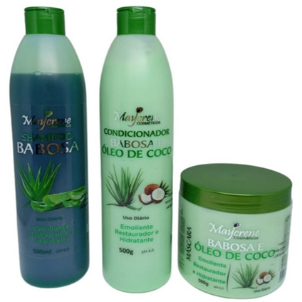 hidratação com babosa