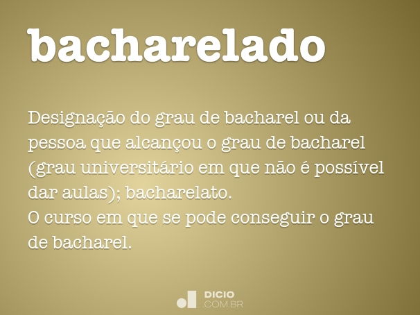 bacharelado