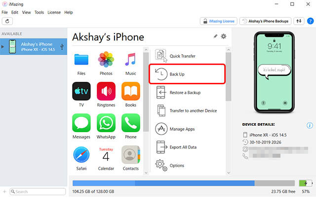 Diferenças entre Backup do iCloud e Backup Local do iPhone