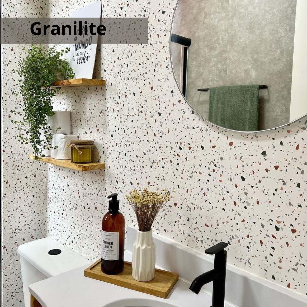 preço metro quadrado granilite banheiro