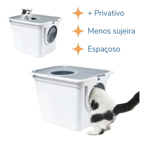 melhores banheiros fechados para gatos