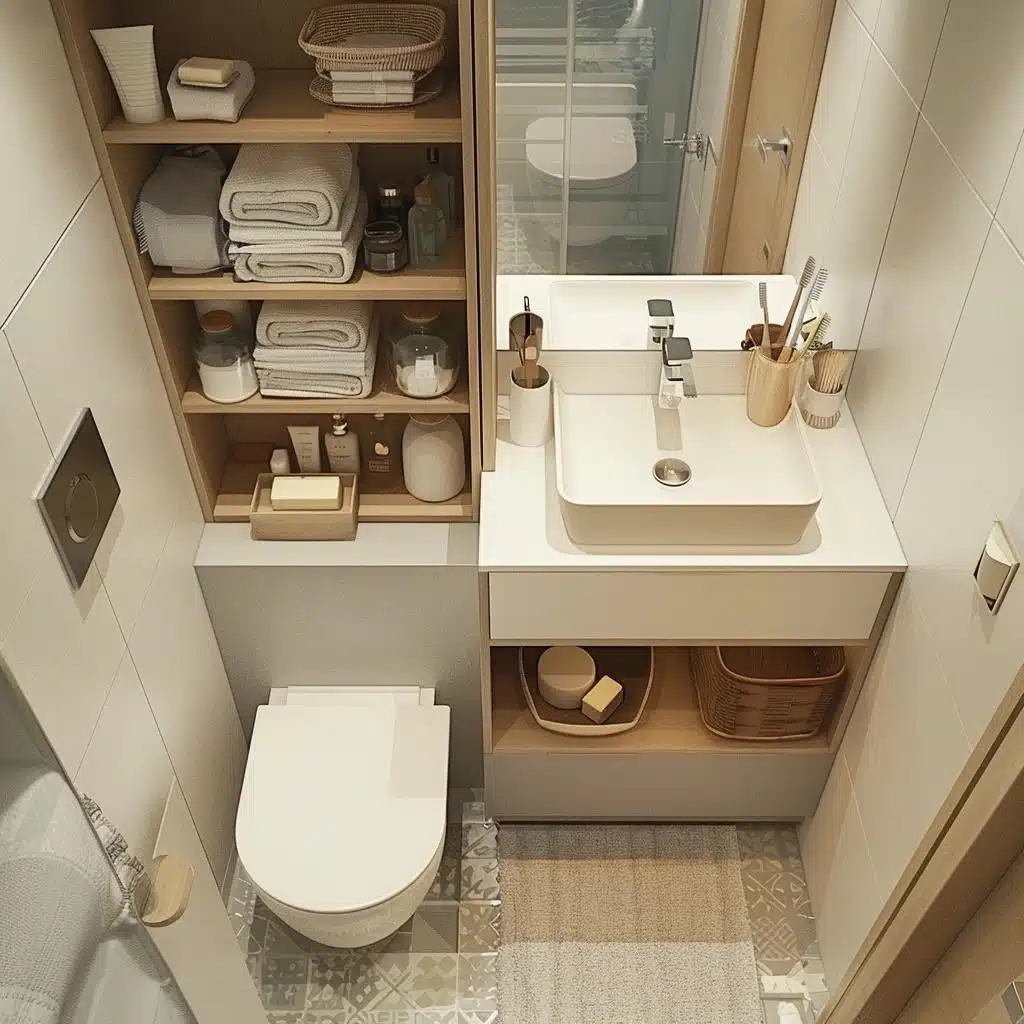 banheiro pequeno moderno 2024