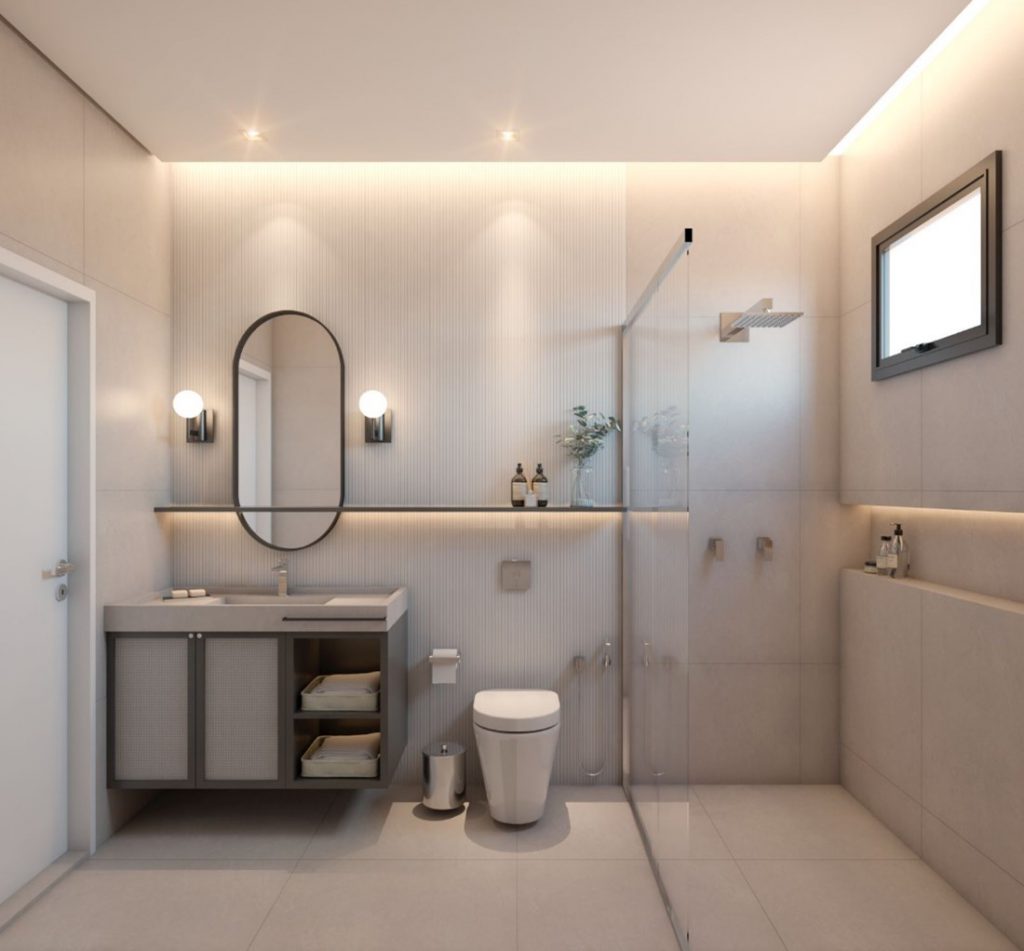 quanto custa decorar banheiro pequeno terracota