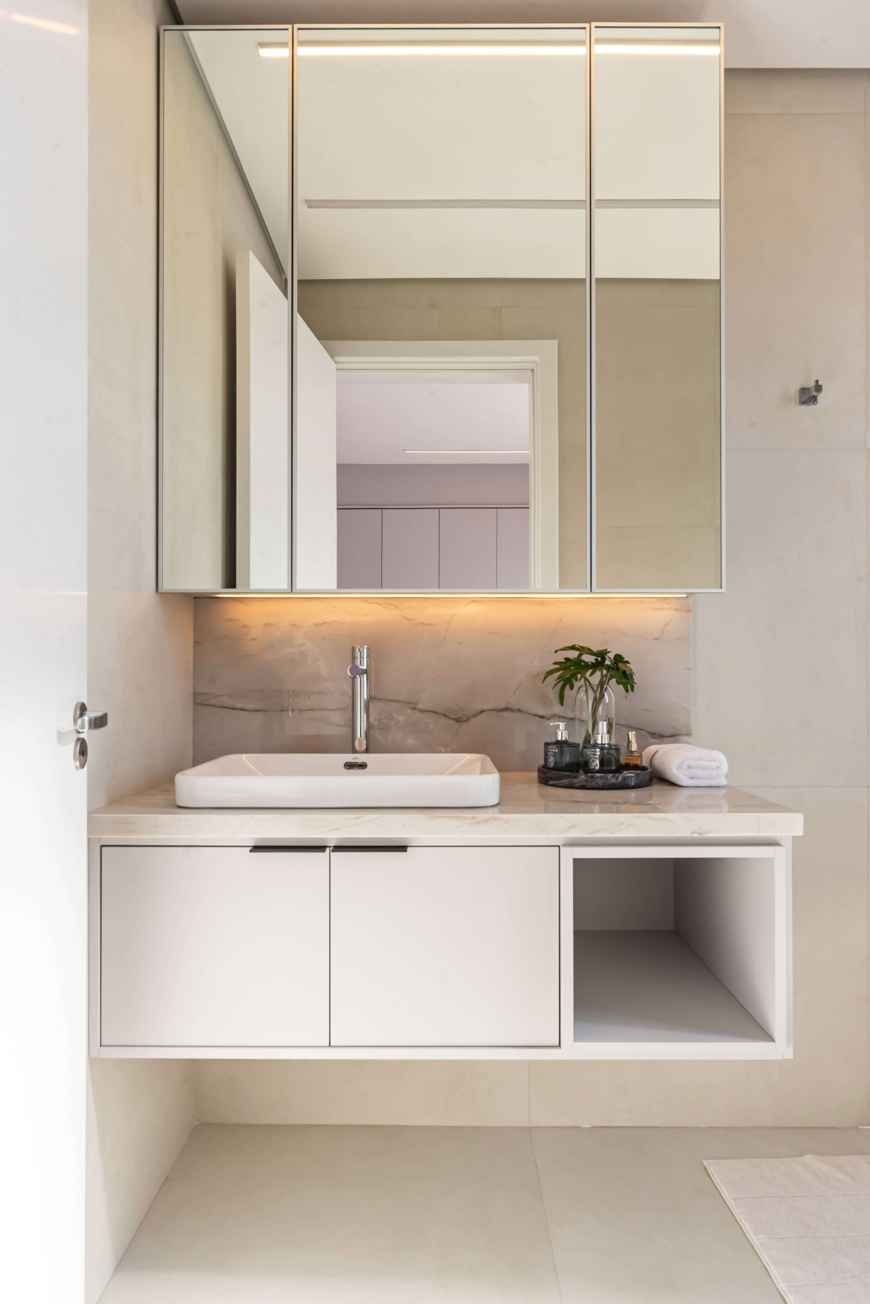 Banheiros com tecnologia integrada