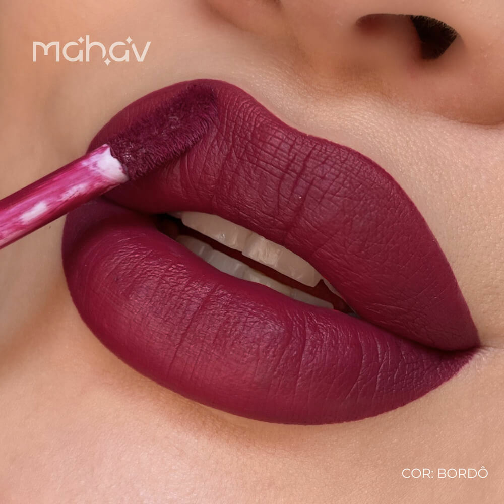 batom matte bordo