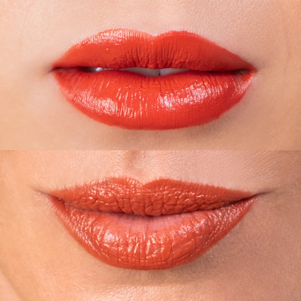 batom vermelho alaranjado