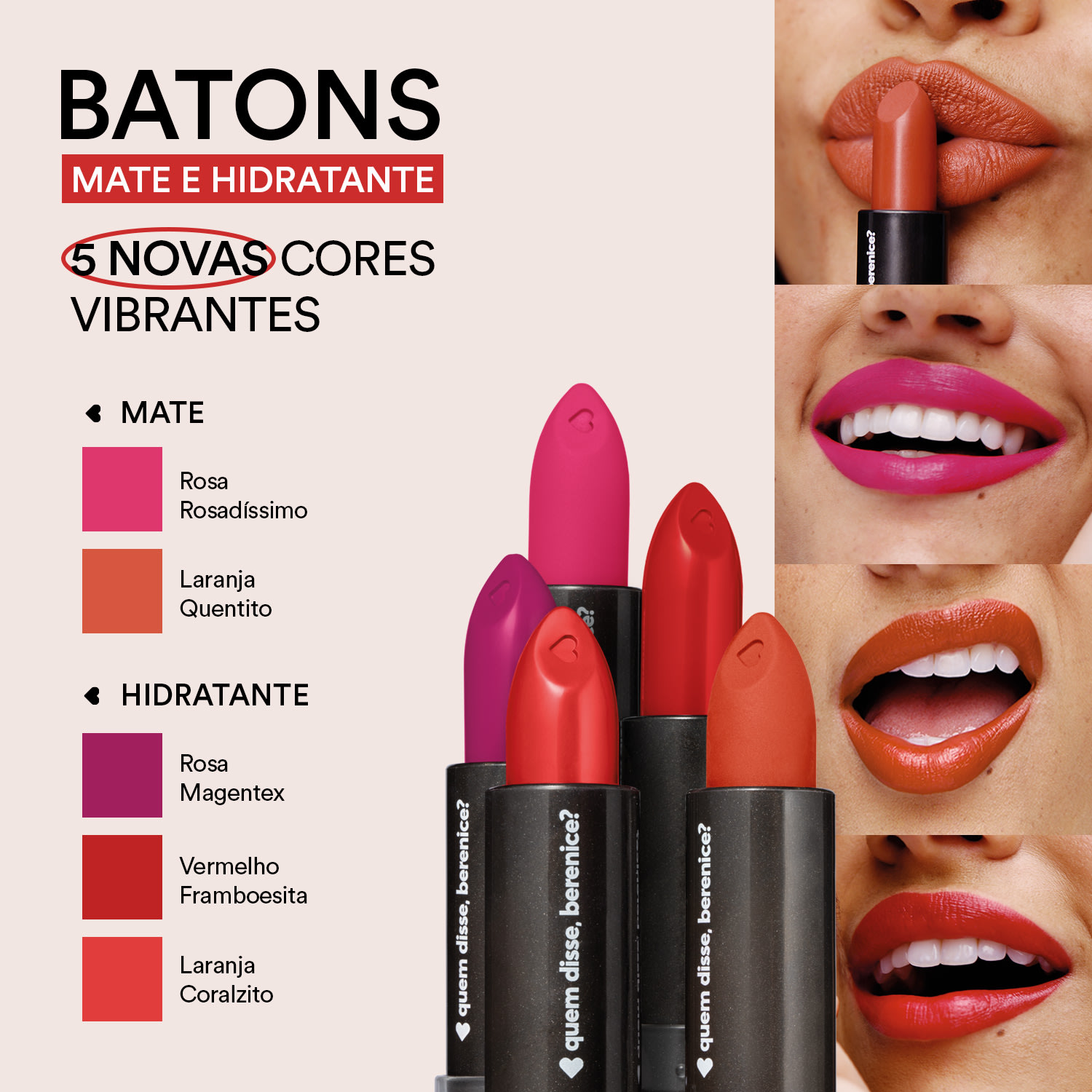 batom vermelho alaranjado