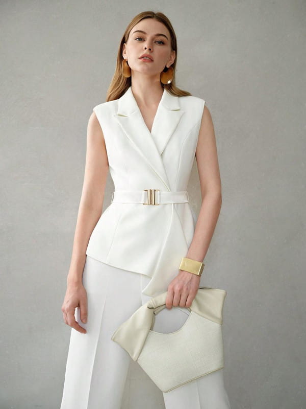 blazer branco feminino