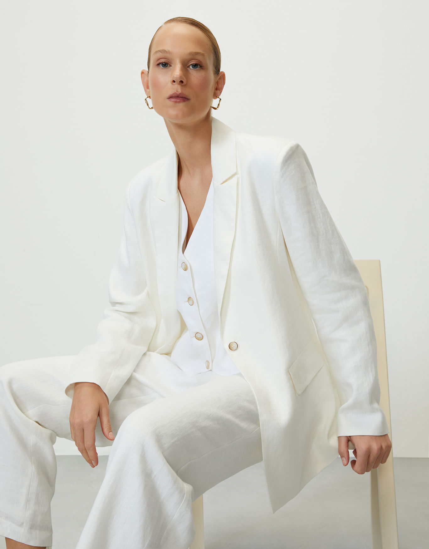 melhores blazers de linho feminino para o verão 2024