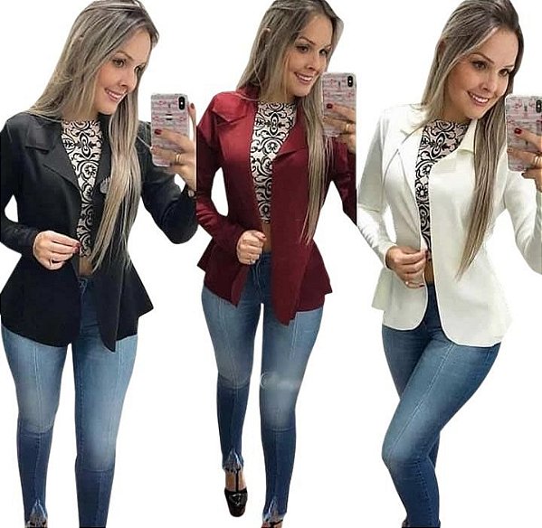 blazer alfaiataria acinturado vs blazer oversized