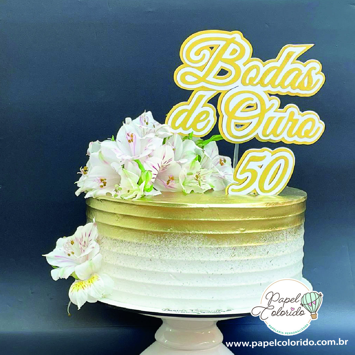 bolo de andar 50 anos feminino