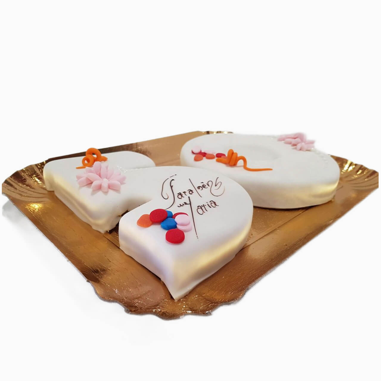 bolo 50 anos feminino moderno