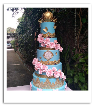 quanto custa um bolo de 15 anos decorado