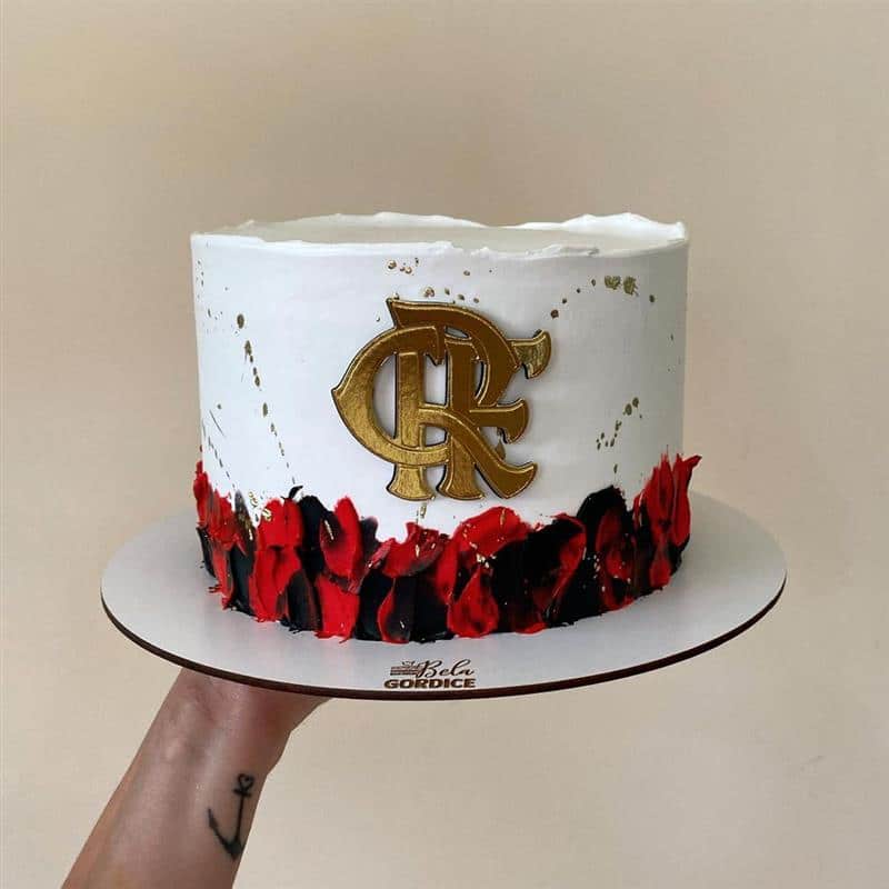 bolo chantilly flamengo feminino