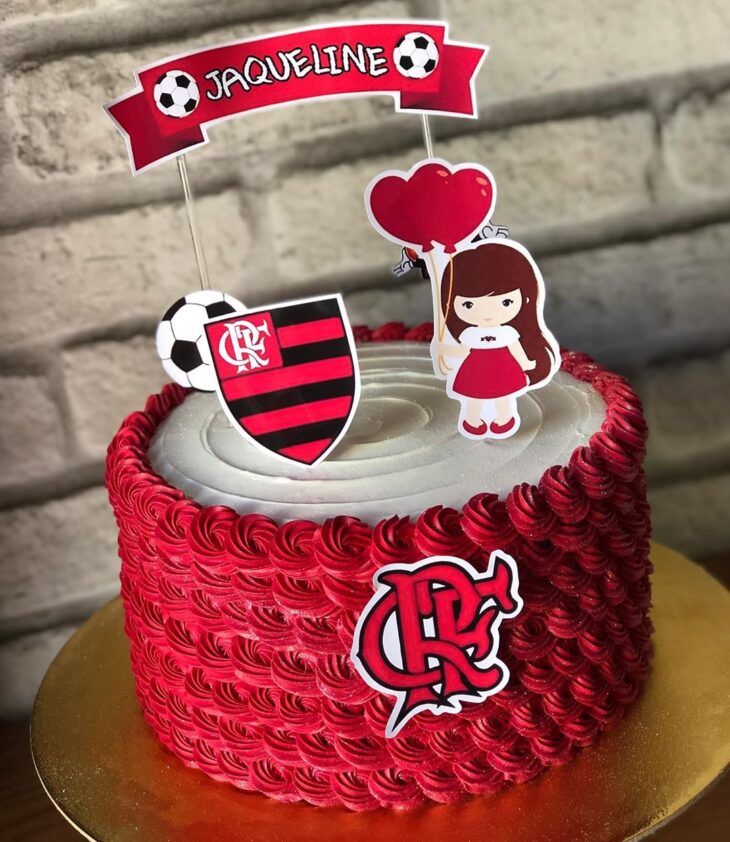 bolo chantilly flamengo feminino