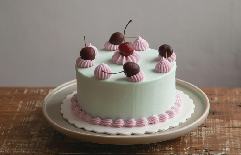 decoração bolo feminino floral