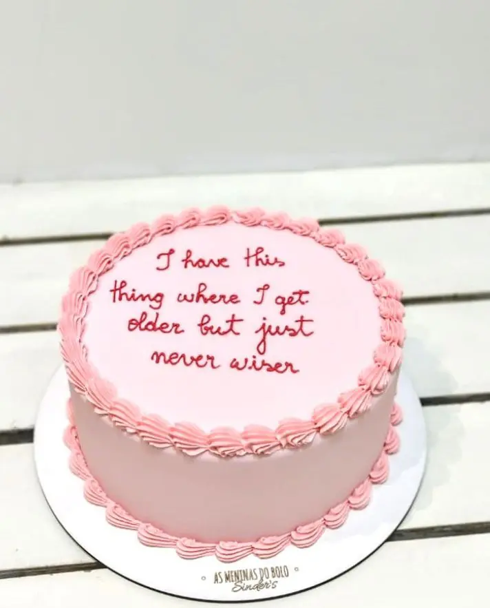 Bolo feminino sem tooper