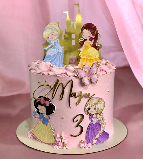 bolo infantil menina tema fadas